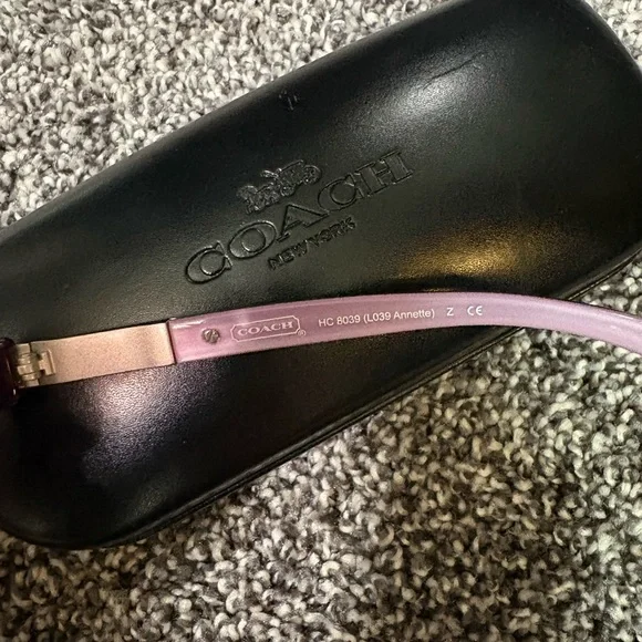 Coach Women's Sunglasses in Rich Purple - Picture 8 of 11